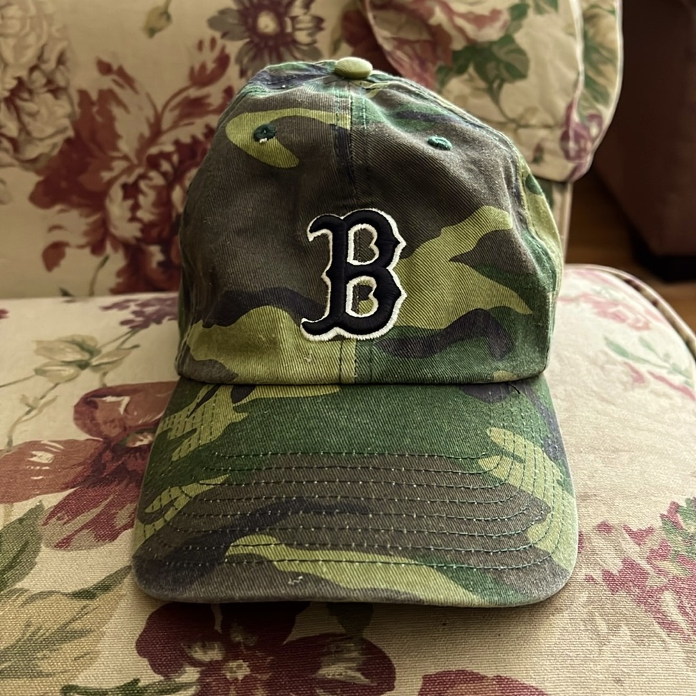 Red Sox Camouflage 47 Brand Baseball Cap